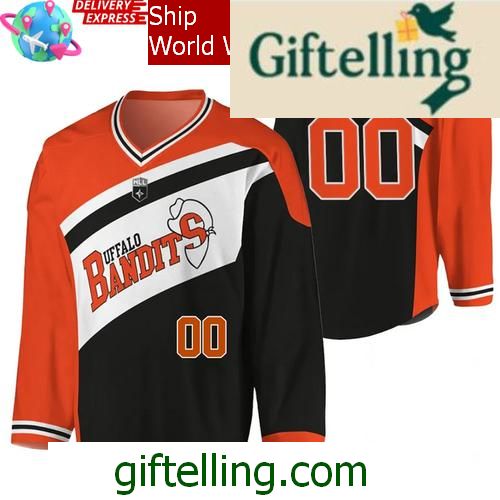 Buffalo Bandits 2025 NLL Cup New Limited Edition Hockey Jersey 2 Buffalo Bandits 2025 NLL Cup New Limited Edition Hockey Jersey 2