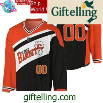 Buffalo Bandits 2025 NLL Cup Official Hockey Jersey 2
