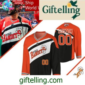 Buffalo Bandits 2025 NLL Cup Official Hockey Jersey