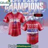 Buffalo Bills AFC EAST CHAMPIONS Red Baseball Jersey Outfit