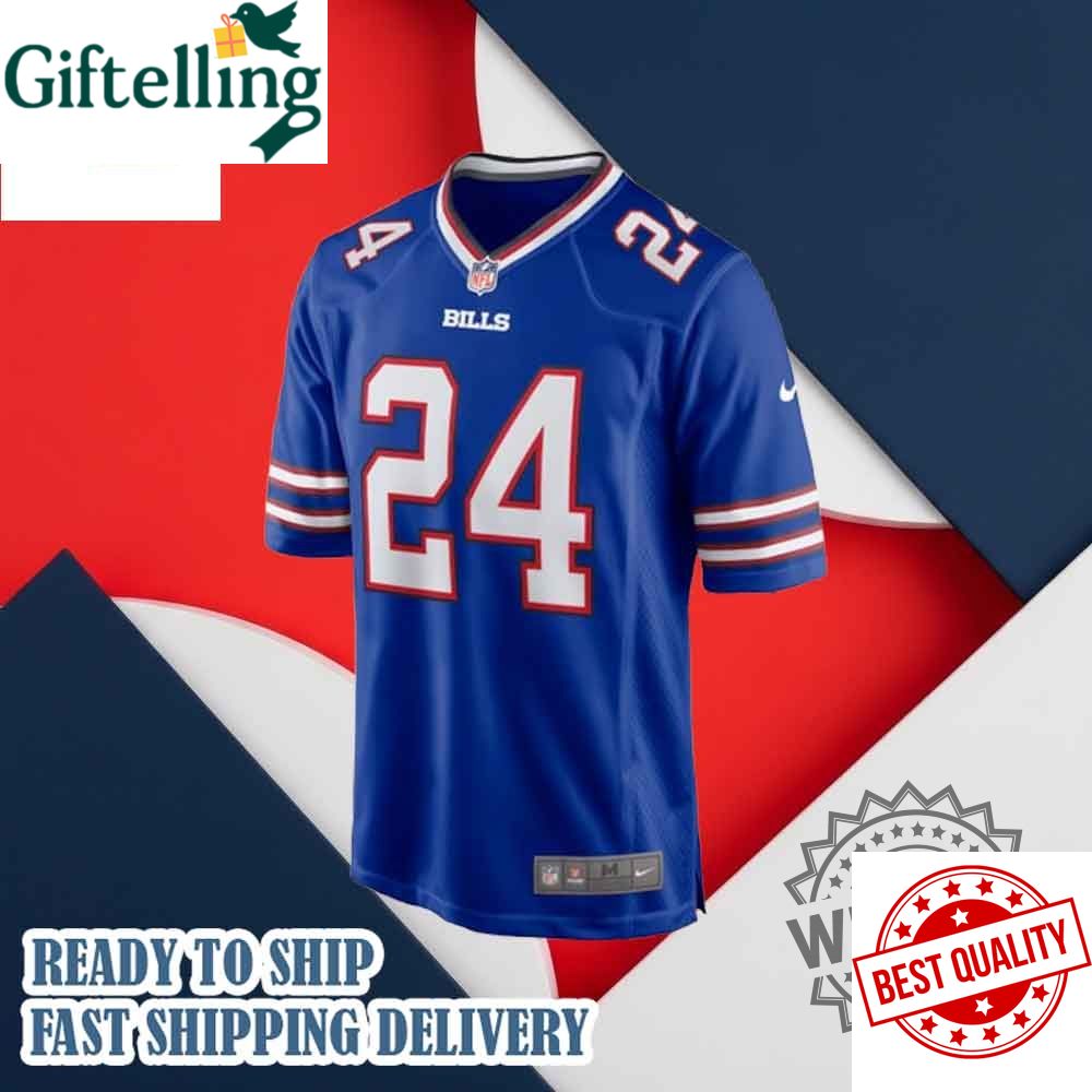 Buffalo Bills Cole Bishop Nike Royal Game Football Jersey