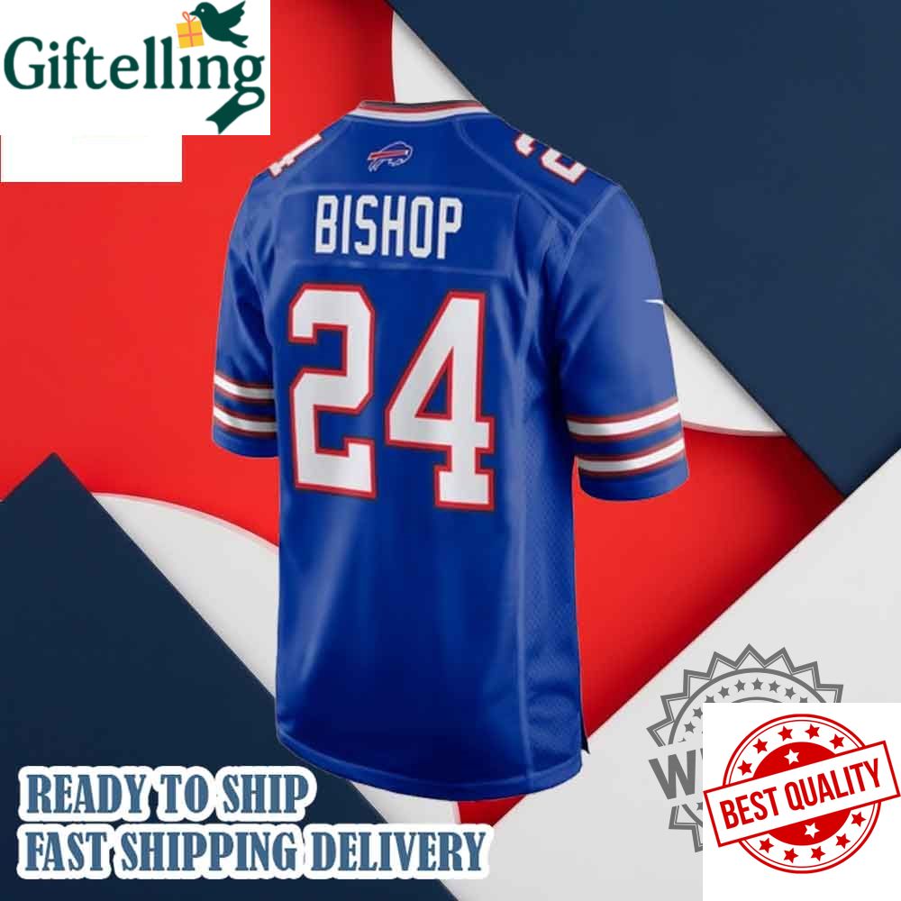 Buffalo Bills Cole Bishop Nike Royal Game Football Jersey