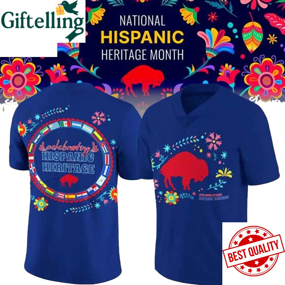 Buffalo Bills Hispanic Heritage Honor The Tradition Be Honor Football Jersey