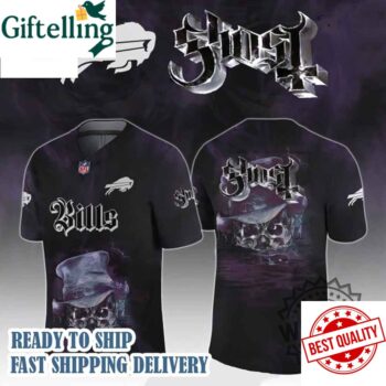 Buffalo Bills X Ghost Skeletour World Tour 2025 Football Jersey