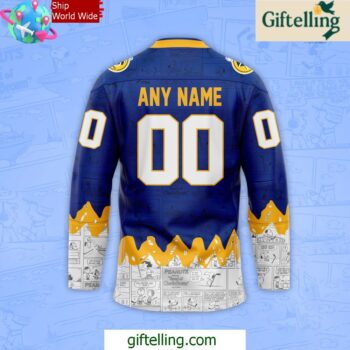 Buffalo Sabres 75th Anniversary of Peanuts Jersey
