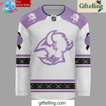 Buffalo Sabres Hockey Fights Cancer 2024 Hockey Jersey