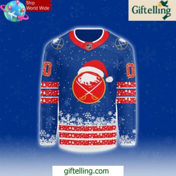 Buffalo Sabres Merry Christmas 2024 Hockey Jersey