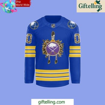 Buffalo Sabres Native American Heritage Night Special Hockey Jersey