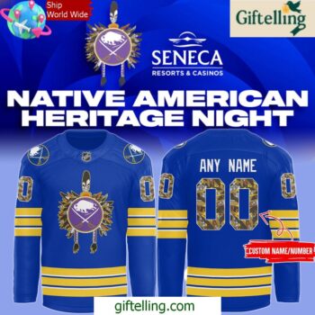 Buffalo Sabres Native American Heritage Night Special Hockey Jersey