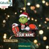 Cleveland Browns x The Grinch Christmas Acrylic Ornament