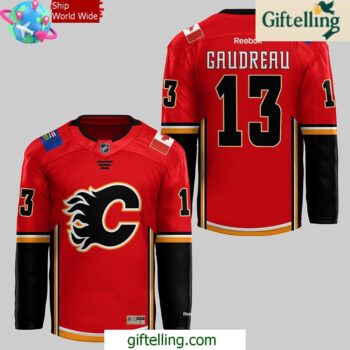 Calgary Flames 2024 Red Hockey Jersey