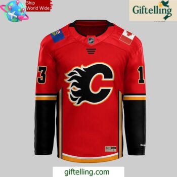 Calgary Flames 2024 Red Hockey Jersey