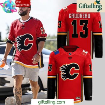 Calgary Flames 2024 Red Hockey Jersey
