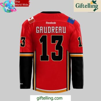 Calgary Flames 2024 Red Hockey Jersey