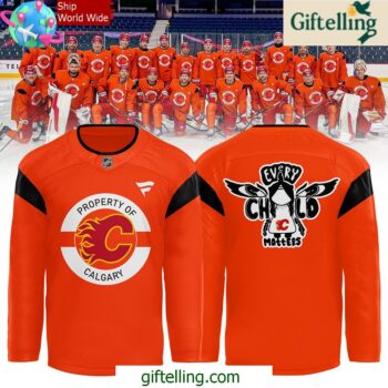 Calgary Flames 2024 Calgary Flames Truth and Reconciliation Hockey Jersey