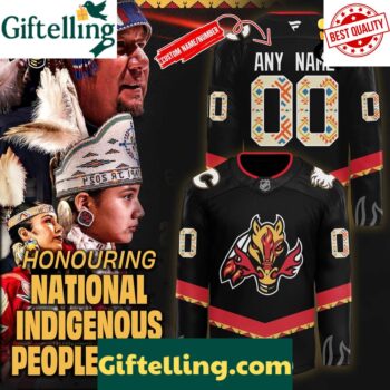 Calgary Flames National Indigenous Peoples Day Custom Hockey