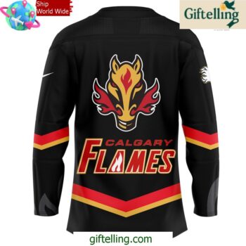 Calgary Flames New Uniform 202425 Hockey Jersey
