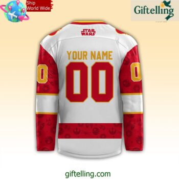 Calgary Flames x Star Wars Night Custom Hockey Jersey