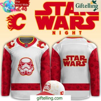 Calgary Flames x Star Wars Night Hockey Jersey