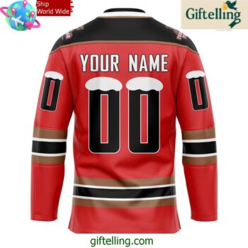 Calgary Hitmen Teddy Bear Toss Premium Hockey Jersey