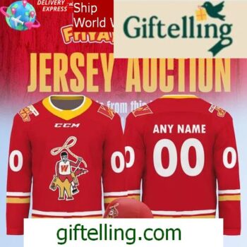 Calgary Wranglers Kid's Friday Special Hockey Jersey