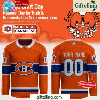 Canadiens Montreal Every Child Mastters 2024 Hockey Jersey