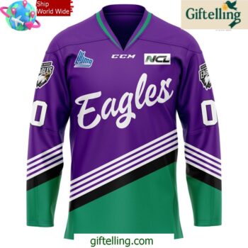 Cape Breton Eagles Hockey Fights Cancer Special Hockey Jersey