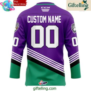 Cape Breton Eagles Hockey Fights Cancer Special Hockey Jersey