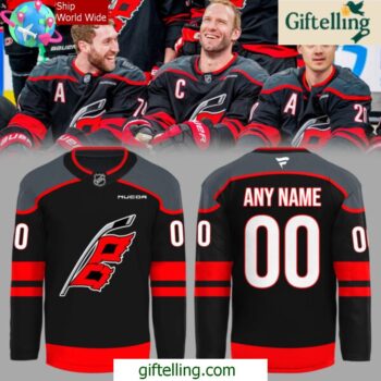 Carolina Hurricanes 25th Anniversary Authentic Home Hockey Jersey