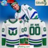 Carolina Hurricanes Hartford Whalers Hockey Jersey