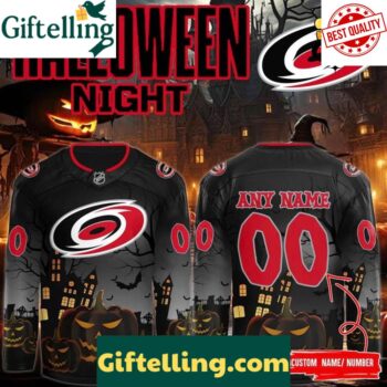 Carolina Hurricanes x 2025 Halloween Night Custom Hockey