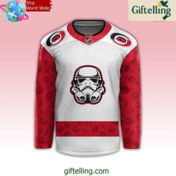 Carolina Hurricanes x Star Wars Night 2024 Hockey Jersey