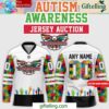 Carolina Thunderbirds Austism Awareness 2025 Hockey Jersey