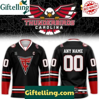 Carolina Thunderbirds New Season 2025-2026 Custom Hockey Jersey