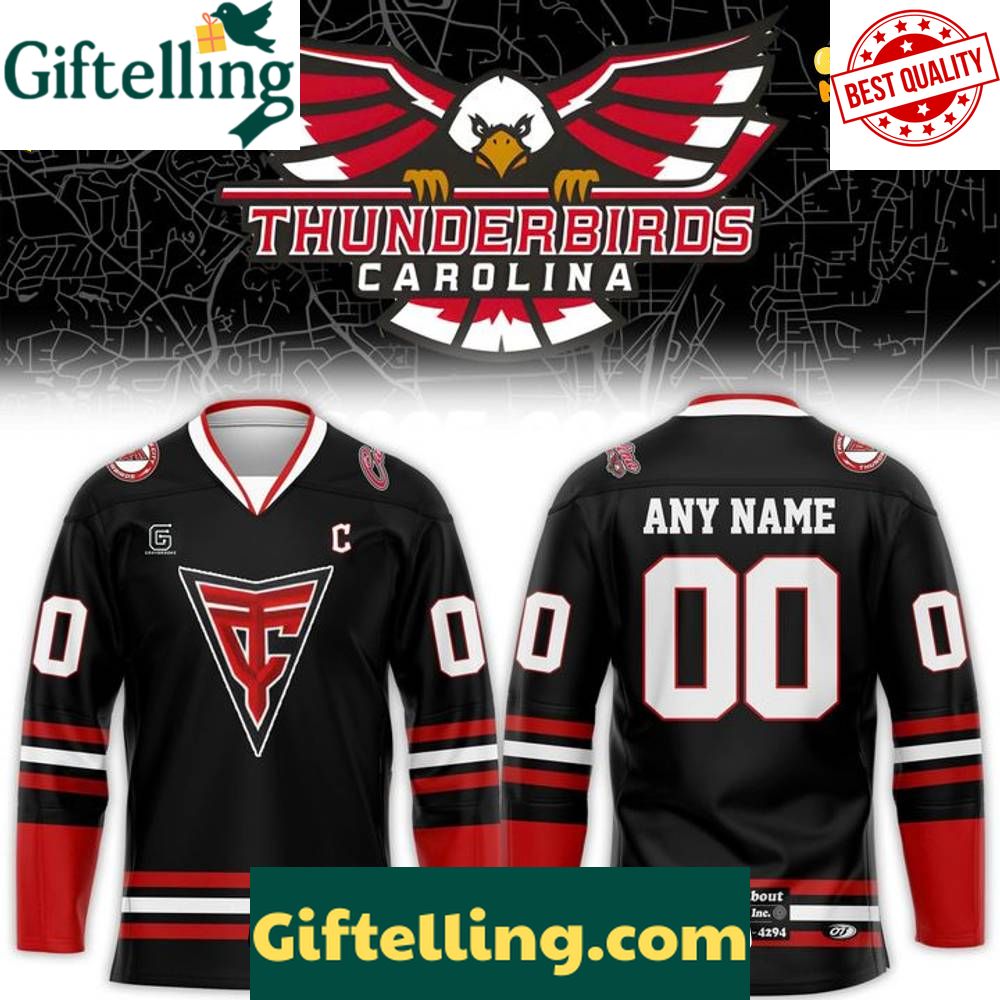 Carolina Thunderbirds New Season 2025-2026 Custom Hockey Jersey