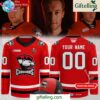 Charlotte Checkers 2025 Calder Cup Playoffs Red Jersey