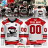 Charlotte Checkers 2025 Calder Cup Playoffs White Hockey Jersey