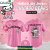 Chicago Bears Hello Kitty Pink NFL Baseball Jersey