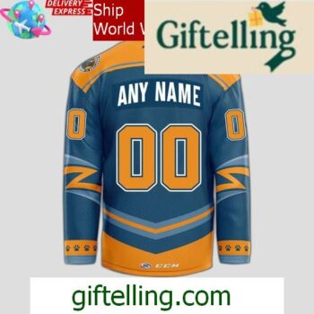 Chicago Wolves Animal Adoption Awareness 2025 Hockey Jersey 3