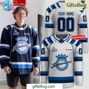 Chicoutimi Saguenens 2024 White Hockey Jersey