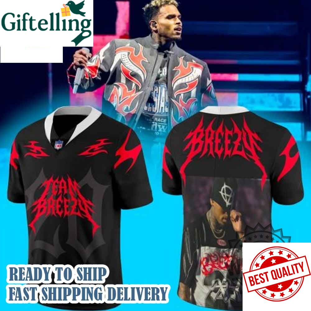 Chris Brown Breezy Bowl Xx Playmaker Football Jersey