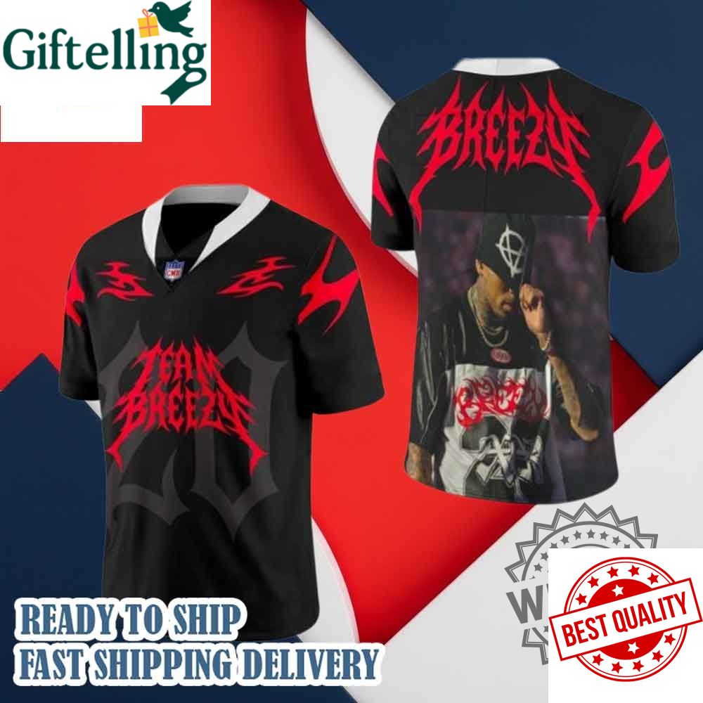 Chris Brown Breezy Bowl Xx Playmaker Football Jersey