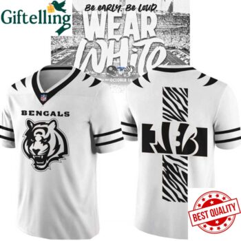 Cincinnati Bengals New Uniform Football Jersey