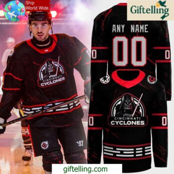 Cincinnati Cyclones 2025 Star Wars Night Offical Hockey Jersey