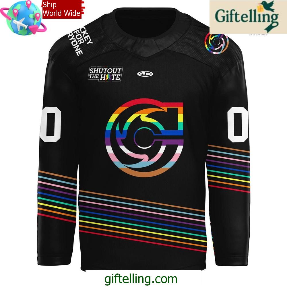 Cincinnati Cyclones Shutout The Hate 2025 Edition Hockey Jersey 2 Cincinnati Cyclones Shutout The Hate 2025 Edition Hockey Jersey 2