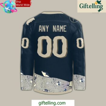 Cleveland Monsters Fossil Faceoff Perfomance Hockey Jersey