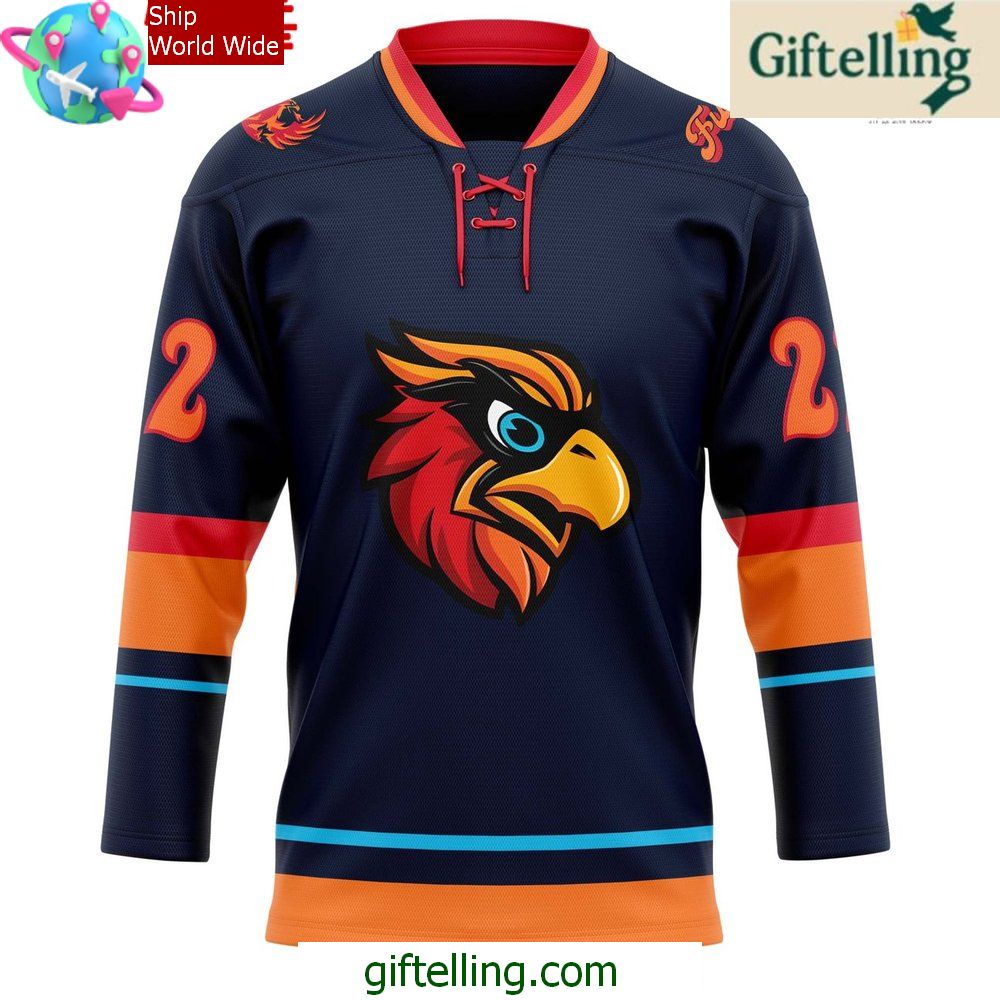 Coachella Valley Firebirds Fuegos birthday 2025 Hockey Jersey Coachella Valley Firebirds Fuegos birthday 2025 Hockey Jersey