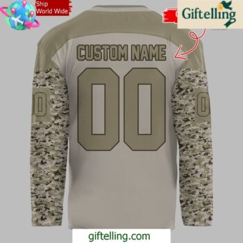 Coachella Valley Firebirds Military Appreciation Special Hockey Jersey