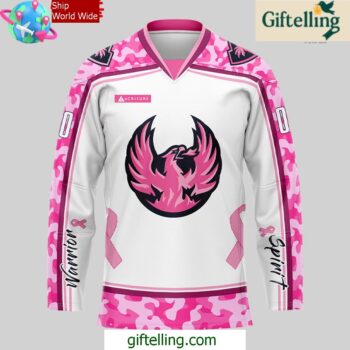 Coachella Valley Firebirds Pink In The Rink 2025 Jersey