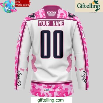 Coachella Valley Firebirds Pink In The Rink 2025 Jersey